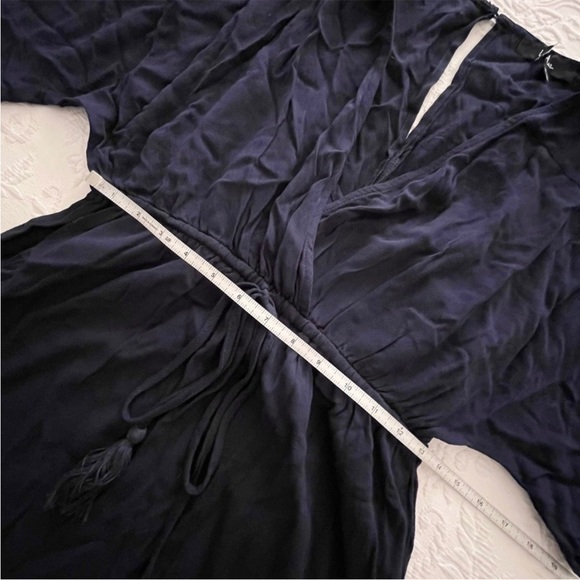 NWT Lulus Find Me Beachside Navy Blue Dolman Sleeve Mini Dress Small - Picture 5 of 5